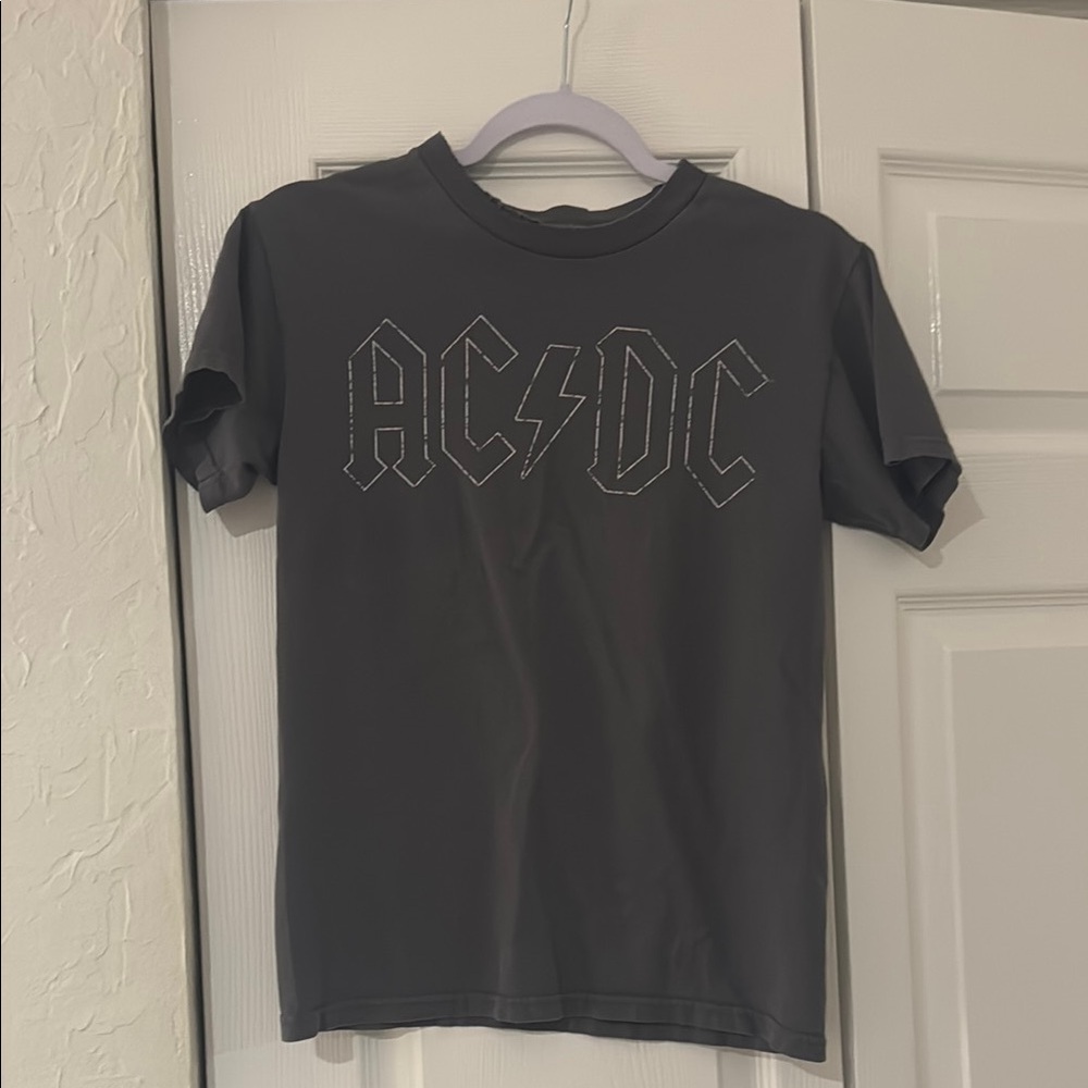 Cool Distressed AC/DC T-Shirt